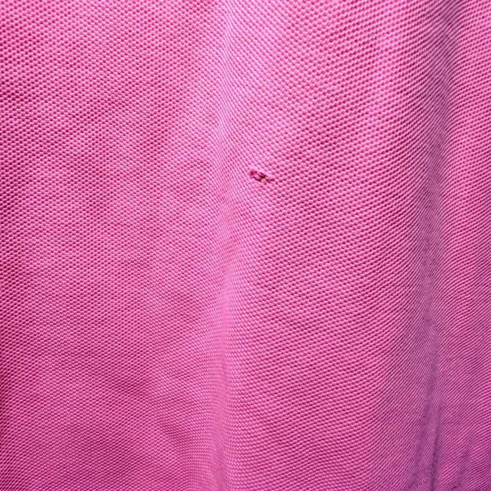 Psycho Bunny Polo Shirt Mens 7 XXL Pink Good Pima Cotton Short Sleeve Logo